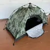 Tienda de Campaña Militar para Exteriores de una/doble capa, Impermeable y a Prueba de Mosquitos, Tienda Individual Automática para Entrenamiento de Campamento, Tienda de Pesca Ultraligera