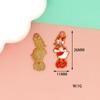 Cartoon Mickey Minnie DIY acessórios de jóias bonito anime brincos periféricos elástico acessórios para o cabelo pingente pulseira pingente