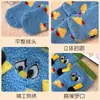 Calcetines de coralina transfronterizos, engrosados para invierno, calcetines de mujer bordados de dibujos animados, calcetines de felpa para dormir en casa, calcetines de suelo para mujer