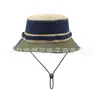 Sombreros transfronterizos para primavera y verano, sombreros de pescador casuales de moda estilo japonés con cordones, sombreros de pescador de estilo workwear, sombreros de sol de moda para senderismo para hombres y mujeres