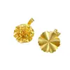 Transmisión en Vivo Popular Collar Antiguo de Arena Dorada Colgante de Girasol Dulce Nuevo Chino Flor de Peonía Colgante de Hortensia Venta al por Mayor