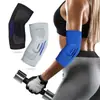 Cotoveira Esportiva de Tricô para Exterior Ski Corrida Basquete Fitness Esportes Cotoveira de Nylon Pressurizada Quente Capa Protetora