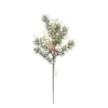 Amazon Plantas Accesorios de Navidad Fruta Roja Ramas de Pino Agujas Pino Artificial Pe Atmósfera Decoraciones Artesanales Árbol de Navidad