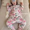 Saco de dormir de franela engrosada con piernas separadas para niños en invierno, Ropa de dormir cálida para bebé, Mameluco Anti-Patadas para uso en casa, Adecuado para niños pequeños y medianos