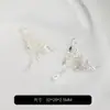 Colgante de Borla de Mariposa con Goteo de Aceite Chapado en Oro de 14K que Conserva el Color Accesorios de Joyería para Pulseras de Cristal Hechas a Mano para Bricolaje