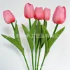 Flores Artificiales de Tulipa de PU con Tacto Realista, Ramo Hidratante Flores Decorativas, Flores Falsas para Decoración del Hogar, Adornos para Sala de Estar, Fabricante Transfronterizo