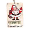 Cartera de Navidad Personalizada Transfronteriza Tarjeta de Regalo de Madera Regalo de Navidad Adorno para Árbol de Navidad Artesanías de Madera Colgante