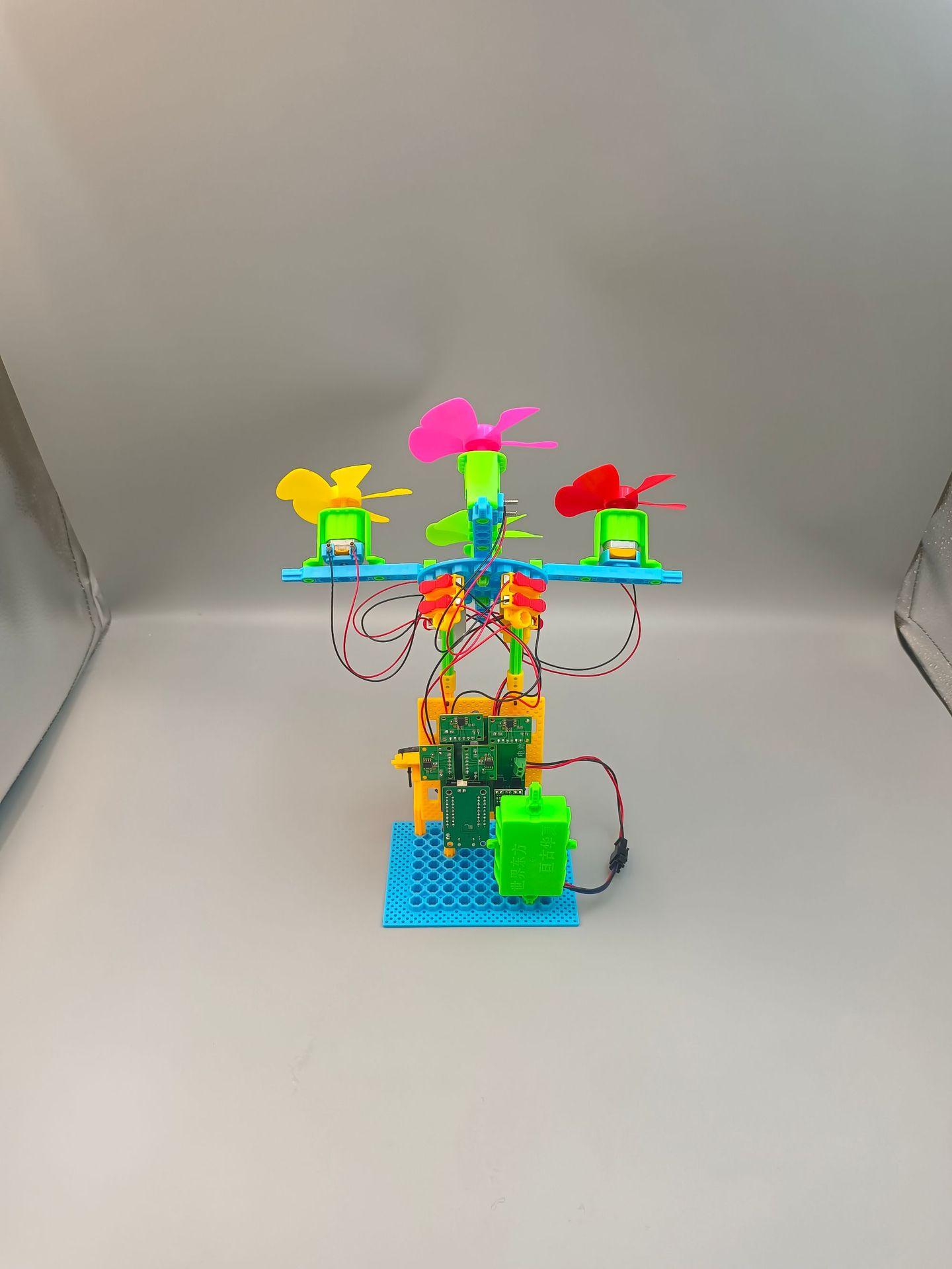 天问四路扇组装图2