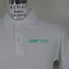 Venta al por mayor, nueva camisa polo de solapa de Amazon para hombre, camisa polo publicitaria de manga corta de algodón de alta gama para negocios.