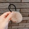 Bucle de pelo de felpa, bucle de intestino grueso, hada, otoño e invierno, novedad, dulce cuerda para la cabeza, tocado femenino simple que combina con todo, cuerda para el cabello