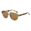 Gafas de sol Retro de Doble Puente de Estilo Nuevo Europeo y Americano Transfronterizas para Hombre, Gafas de Sol de Moda para Mujer, Gafas de Sol de Marco Grande de Alta Gama