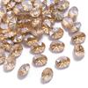 Broca de uñas puntiaguda Millennium de forma Dan de 6*8 mm DIY carcasa de teléfono móvil parche para uñas joyería para uñas de pedrería en forma de huevo