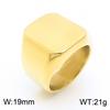 Anillo liso de acero de titanio vintage grabado con logotipo láser de acero inoxidable para hombres y mujeres, anillo de sello de personalidad hip-hop