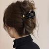 Pinza para el Cabello Extra Grande de 13 cm para Mujeres con Cabello Grueso, Nuevo Modelo 2026, Tamaño Grande Sencillo, Aspecto de Alta Gama, Pasador para la Parte Posterior de la Cabeza, Pinza de Tiburón