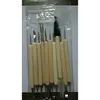 Envío Directo de Fábrica de Herramientas de Arcilla Transfronterizas, Moldes de Impresión para Cerámica Hechos a Mano DIY de Madera, Herramientas de Arcilla Blanda para Escultura y Modelado
