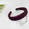 Diadema de Lazo Estilo Coreano, Diadema de Esponja de Ala Ancha Retro, Diadema Simple y de Gama Alta, Diadema de Parte Superior Alta, Pasador Elegante para Mujer