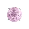 Brincos de Liga de Titânio F136 Corte Rosa Milênio Zircônia Lip Nail Nail de Nariz Nail de Umbigo Joias para Piercing Acessórios Atacado