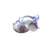 Ventosa perforada de PVC de 30 mm y 3 cm de grosor, juguete de peluche a juego.