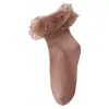 Calcetines para Bebé 2026 Otoño e Invierno Algodón Peinado Transpirables Calcetines de Encaje para Niñas Calcetines de Princesa que No Aprietan las Piernas Venta al Por Mayor