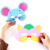 Máscaras de Dibujos Animados de Eva Peluches de Cabeza de Animal Accesorios para Actividades Familiares Máscaras de Animales Juegos y Juguetes de Educación Infantil Materiales Didácticos Accesorios