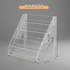 Soporte de Exhibición para Mascotas Transparente de Múltiples Niveles Pequeño Estante de Almacenamiento para Adornos Exhibición para Figuras Transmisión en Vivo Estante de Almacenamiento Multifuncional