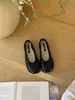 Zapatos Bailarinas Suaves Estilo Coreano para Mujer, Punta Redonda, Lazo, Suela Suave, Versátiles Zapatos de Abuela, Nuevo Modelo de Moda 2026