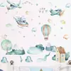 Nubes de Avión Decoración de Pared para Guardería Habitación de Bebé y Niños Pegatinas de Pared Pegatinas Translúcidas Transfronterizo ZC-391-013