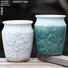 Maceta Creativa de Cerámica para Suculentas de Balcón Hogareño, Maceta Grande de Arcilla para Pothos, Orquídea, Planta Verde, Maceta de Diámetro Grande