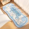 Manta de noche Kulomi, bonita alfombra de cachemira, alfombra transfronteriza para el hogar, dormitorio, alfombra de dibujos animados para el suelo de la sala de estar.