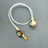 Acessórios para Fogão Cassete ao Ar Livre Válvula Inflável para Linha de Carga Adaptador de Gás Linha de Tubo Acessórios Tanque Alpino Tanque de Gás Válvula Inflável