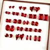 Novedad de moda Puntiagudo Atrás Suelto Diamante Accesorios para Uñas Arte al por Mayor Forma de Corazón Mezclado Decoraciones 3D para Uñas