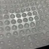 Partículas cilíndricas de silicone autoadesivas, hemisféricas transparentes de silicone, tapete anti-colisão de silicone, móveis, armário, anti-risco, antiderrapante, absorvente de choque, tapete de silicone