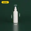 Botella Atomizadora Blanca de 30/50/60 ml, Botella Atomizadora Portátil de Niebla Fina Hidratante, Botella Recargable para Desinfectante de Alcohol