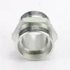 Adaptador de Acero Inoxidable Conector Recto de Rosca Exterior para Tubería de Aceite Hidráulico Conector de Transición de Rosca Exterior Suministro del Fabricante