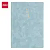 Deli Bp152 Piel de Oveja A5 Bloc de Notas 80 Hojas Multicolor Opcional Piel Suave Engrosada Cuaderno
