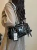 Bolso de Axila Retro de Nicho Gran Capacidad Bolso de Motocicleta para Mujer 2026 Verano Nuevo Bolso Sencillo Tipo Almohada Bolso de Hombro