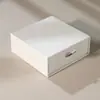 Venta Caliente Marrón Nube Lujo Accesible Universal Cajón de Cartón Caja de Joyería Caja de Empaque para Joyería Collar Anillo Plateado