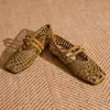 Sandalias planas de malla hueca estilo francés con doble hebilla para mujer, nuevos zapatos de verano Mary Jane poco profundos con una sola correa de hebilla transpirable