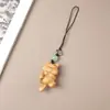 Gato de la Suerte de Ébano Gato Travieso Gato Lindo Llavero Colgante para Bolso Gato de la Suerte Adorno de Dibujos Animados para Mano Accesorios
