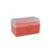 Caja de Herramientas Multifuncional de Plástico PP Caja de Almacenamiento para Manicura y Peluquería Caja para Pintura Artística del Hogar Bolso de Doble Capa Caja de Medicamentos