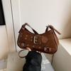 Bolso Vintage para Mujer Primavera 2025 Nuevo Diseño Nicho Bolso de Axila Combinable Moda de Alta Gama Bolso de Hombro/Axila