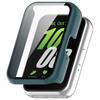 Adequado para Samsung Galaxy Fit3 capa protetora SM-R390 pulseira PC + filme temperado Capa de relógio Shell integrada Shell