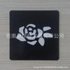 Plantilla de tatuaje de pintura corporal de rosa PVC hueco pegatina copia hueca Plantilla