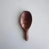 Fabricante de Productos Nuevos Venta al por Mayor Creativa Compacta Cuchara de Madera Estilo Japonés Mango Corto Boca Ancha Cuchara Mini Cuchara de Madera Cuchara para Té Espátula