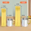 Directamente del Fabricante, Cubierta de Mango Especial para Taza de Café Latte Art de Caucho de Silicona, Cubierta de Mango para Vaso de Agua, Antideslizante, Antiescaldante, Cómoda y Confortable para Uso en Casa