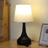 Lâmpada de mesa trapezoidal decorativa artística de tecido, ambiente estilo wabi-sabi, dormitório, quarto, luz de cabeceira para dormir, noturna, presente