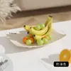 Plato de Fruta Popular de Moda Sala de Estar Hogar Accesible Lujo Gama Alta Mesa de Café Plato de Fruta Cristalino Mudanza a Casa Nueva Exquisito Plato de Bocadillos