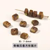 Jingde Jewelry Colección de Cuentas Individuales de Madera de Águila Qi Nan Barril de Madera Natural Espaciadores de Cuentas Accesorios para Joyería DIY Venta al por Mayor desde el Fabricante