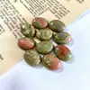 Itens Amazon Mais Vendidos Transfronteiriços: Cristal Branco, Cristal Rosa, Pedra do Tigre 12*16 Cabochão Acessórios de Inlay DIY