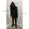 Moletom com Capuz Duplo Estampado Ins Europeu e Americano Transfronteiriço Manga Longa Pulôver Jaqueta Retrô Street Wear Tendência Y2K